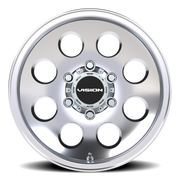 Vision 56VT 16x7 -12 6x139.7mm 108mm Polished