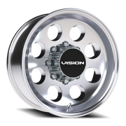 Vision 56VT 17.5x6.75 -16 8x165.1mm 124.5mm Polished
