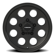 Vision 56VT 15x6 +0 5x114.3mm 83mm Satin Black