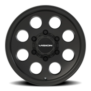 Vision 56VT 15x6 +0 6x139.7mm 108mm Satin Black