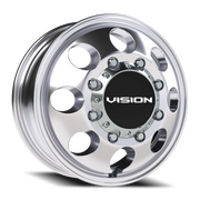 Vision 56 17x6.5 +121.4 8x170mm 125.2mm Polished