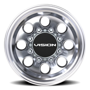 Vision 56 17x6.5 -143.4 8x170mm 125.2mm Polished