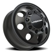 Vision 56 17x6.5 +121.4 8x200mm 142.2mm Satin Black