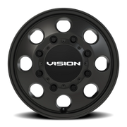 Vision 56 17x6.5 +121.4 8x200mm 142.2mm Satin Black