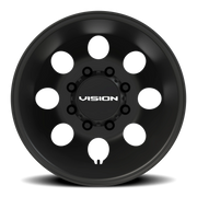 Vision 56 20x8.25 -232 8x210mm 154.2mm Satin Black