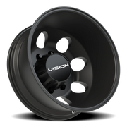 Vision 56 20x8.25 -184 8x165.1mm 121.4mm Satin Black