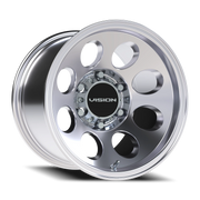 Vision 56 15x10 -25 6x139.7mm 110mm Polished