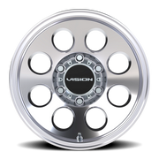 Vision 56 15x10 -25 6x139.7mm 110mm Polished