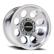 Vision 56 15x8 -19 6x139.7mm 110mm Polished