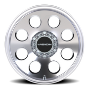 Vision 56 16x10 -25 6x139.7mm 110mm Polished