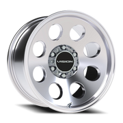 Vision 56 17x9 -12 6x139.7mm 106.2mm Polished