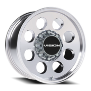 Vision 56 18x9 +12 8x165.1mm 125.2mm Polished