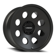 Vision 56 20x10 -25 5x139.7mm 108mm Satin Black