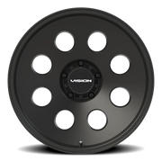 Vision 56 20x10 -25 5x139.7mm 108mm Satin Black