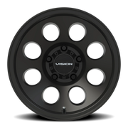 Vision 56 15x10 -25 5x114.3mm 83.1mm Satin Black