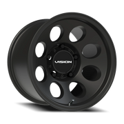 Vision 56 15x10 -25 5x139.7mm 110mm Satin Black