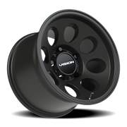 Vision 56 15x10 -25 5x139.7mm 110mm Satin Black