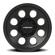 Vision 56 15x10 -25 5x139.7mm 110mm Satin Black