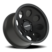 Vision 56 16x10 -25 5x139.7mm 110mm Satin Black