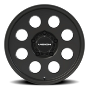 Vision 56 18x9 -12 5x139.7mm 108mm Satin Black