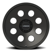 Vision 56 20x10 -25 6x139.7mm 106.2mm Satin Black