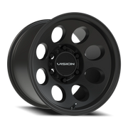 Vision 56 15x10 -25 6x139.7mm 110mm Satin Black