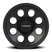 Vision 56 15x10 -25 6x139.7mm 110mm Satin Black