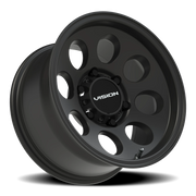Vision 56 15x8 -19 6x139.7mm 110mm Satin Black