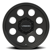 Vision 56 16x8 +0 6x139.7mm 110mm Satin Black