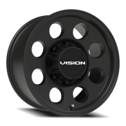 Vision 56 16x8 +0 8x165.1mm 125.2mm Satin Black