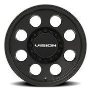 Vision 56 16x8 +0 8x165.1mm 125.2mm Satin Black