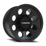 Vision 56 17x9 -12 8x165.1mm 125.2mm Satin Black