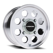 Vision 56 14x7 +13 4x136mm 110.1mm Polished