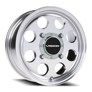 Vision 56 15x6 +38 4x136mm 110.1mm Polished