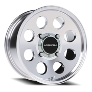 Vision 56 15x7 +13 4x136mm 110.1mm Polished
