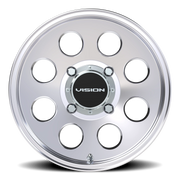 Vision 56 15x7 +13 4x136mm 110.1mm Polished