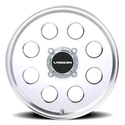Vision 56 17x7 +38 4x136mm 110.1mm Polished