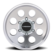 Vision 56 15x10 +15 6x139.7mm 110mm Polished
