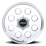 Vision 56 17x7 +38 6x139.7mm 110mm Polished