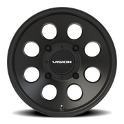 Vision 56 15x10 -10.3 4x136mm 110.1mm Satin Black