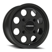 Vision 56 15x6 +38 4x136mm 110.1mm Satin Black