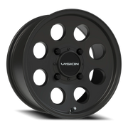 Vision 56 15x7 +13 4x136mm 110.1mm Satin Black