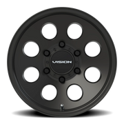 Vision 56 15x10 +15 6x139.7mm 110mm Satin Black