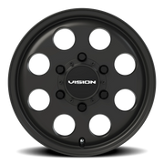 Vision 56 15x6 +50 6x139.7mm 110mm Satin Black