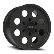 Vision 56 15x7 +38 6x139.7mm 110mm Satin Black
