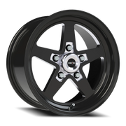 Vision 571 15x8 +27 5x120.65mm 83.1mm Gloss Black Milled Center