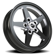 Vision 571 17x4.5 -24 5x115mm 83.1mm Gloss Black Milled Center