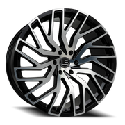 Luxxx LE 6 26x10 +30 6x139.7mm 78.1mm Gloss Black Machined Face