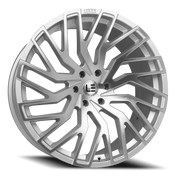 Luxxx LE 6 24x9 +30 6x139.7mm 78.1mm Silver Machined Face