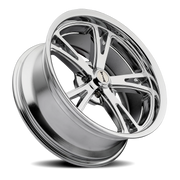 Ridler 606 18x9.5 +0 5x120.65mm 83.82mm Chrome